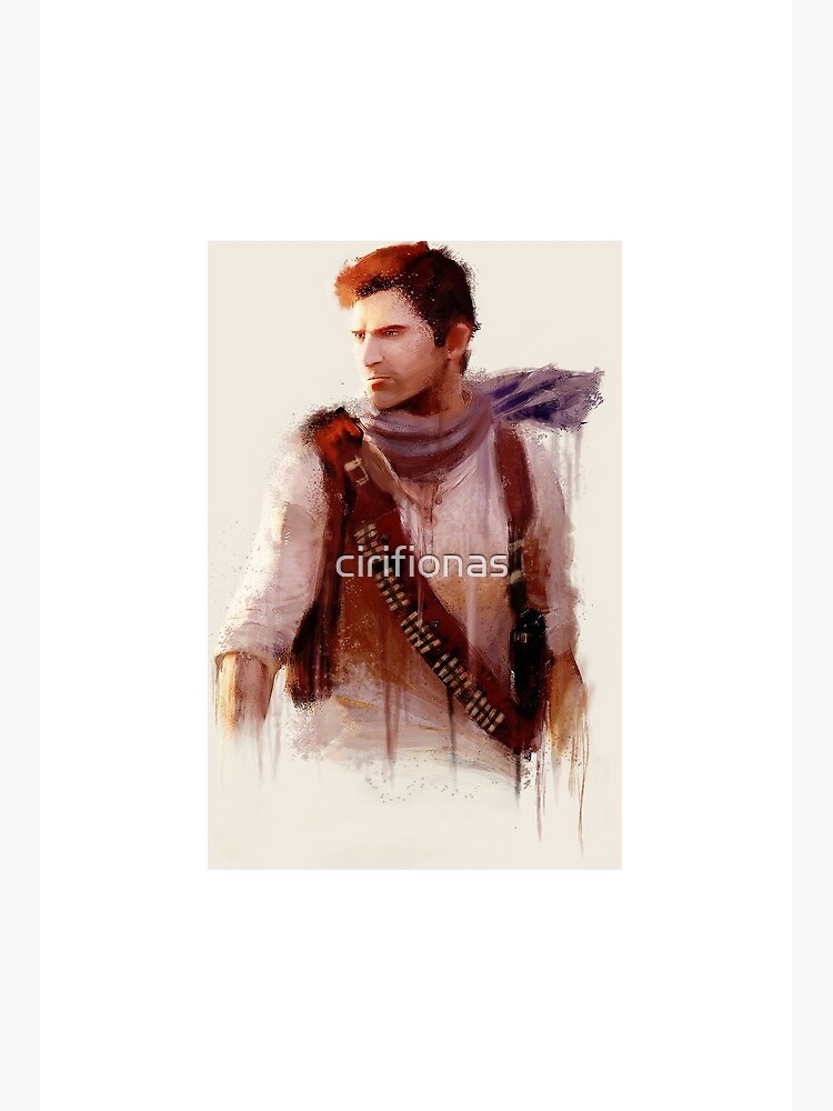 Uncharted 3 Nathan Drake Art Board Print by cirifionas