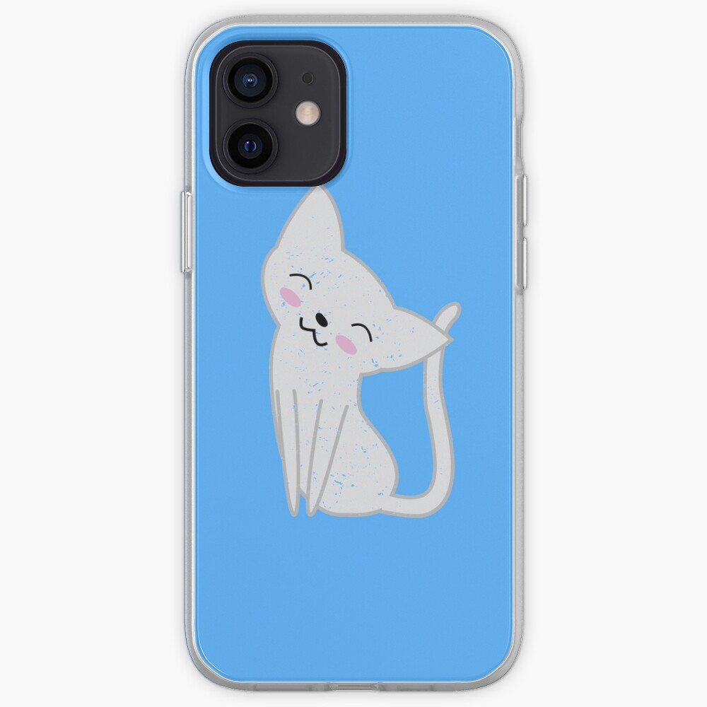 Cute White Cat iPhone Case & Cover