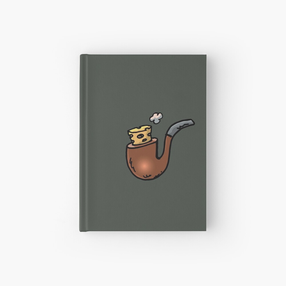 forbidden smoking and smoking pipe clogged with plug Hardcover Journal