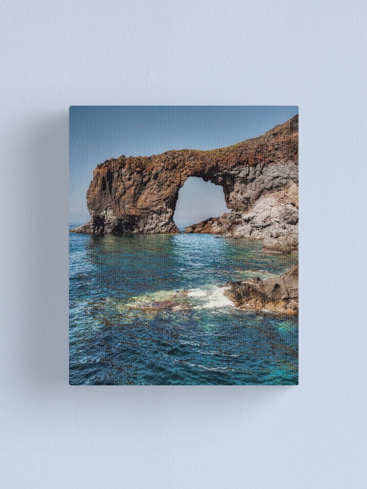 Alternate view of L'arco di Pollara Canvas Print