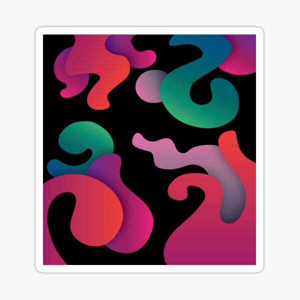 Item preview, Abstract dark shapes designed and sold by Aurawra.
