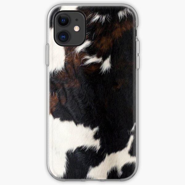 Cowhide Leather iPhone Soft Case