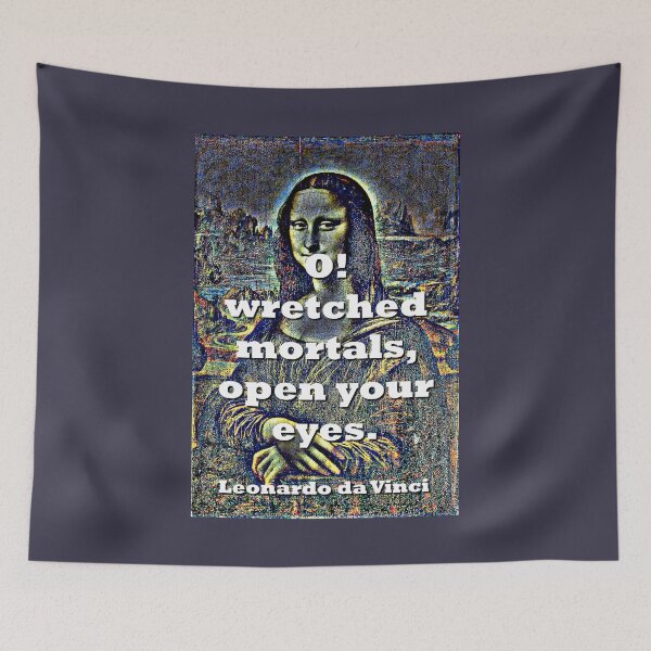 Item preview, O Wretched Mortals - da Vinci designed and sold by CrankyOldDude.