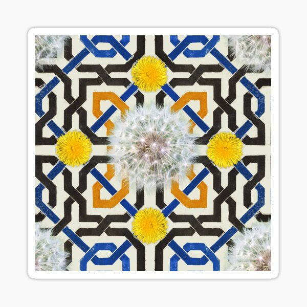 Item preview, Alhambra Dandelions designed and sold by Big Fat Arts Gallery.