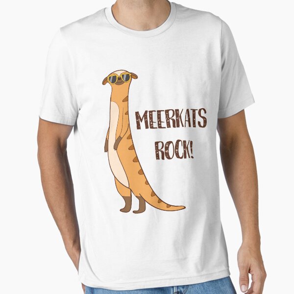 Item preview, Meerkats Rock! Funny Cute Meerkat Love T Shirt designed and sold by DreamyPanda.