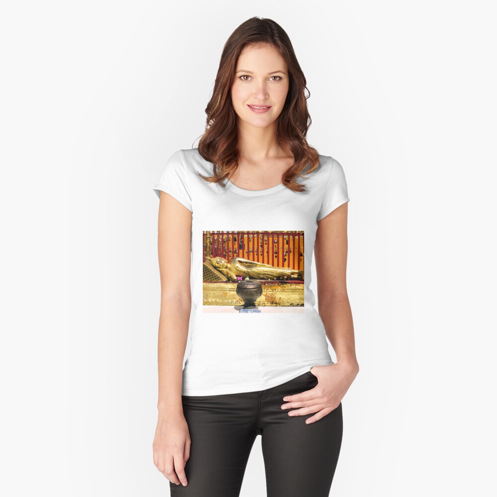 Item preview, Fitted Scoop T-Shirt designed and sold by darren-j-mcleod.