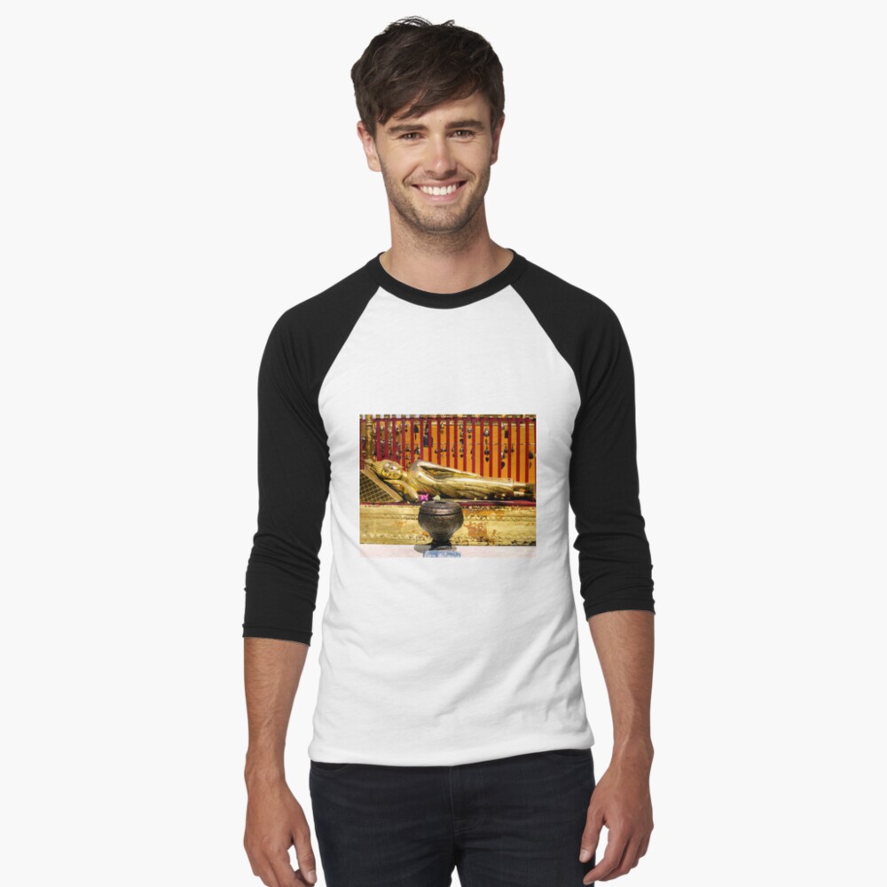 Item preview, Baseball ¾ Sleeve T-Shirt designed and sold by darren-j-mcleod.