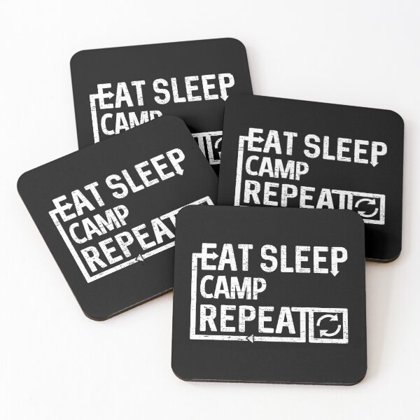 Item preview, Eat Sleep Camp designed and sold by flippinsg.