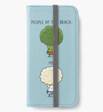 At the beach iPhone Wallet/Case/Skin
