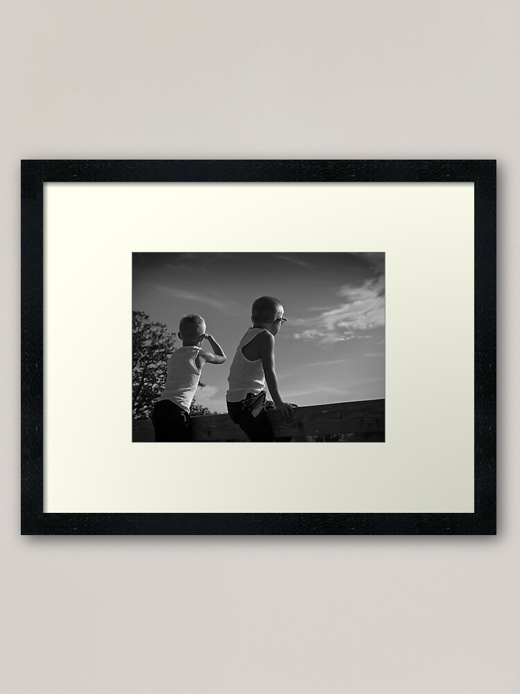 Alternate view of Sodapop Sky Framed Art Print