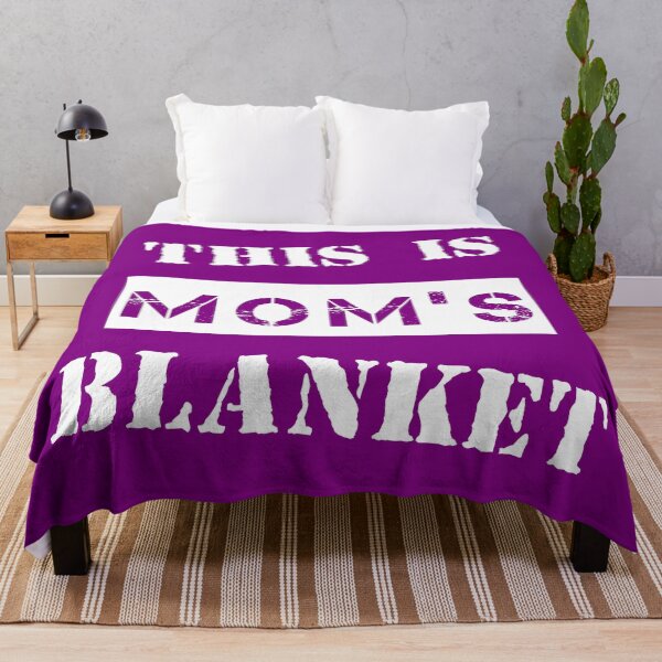 Item preview, This Is Mom's Blanket - Purple designed and sold by 4wordsmovement.
