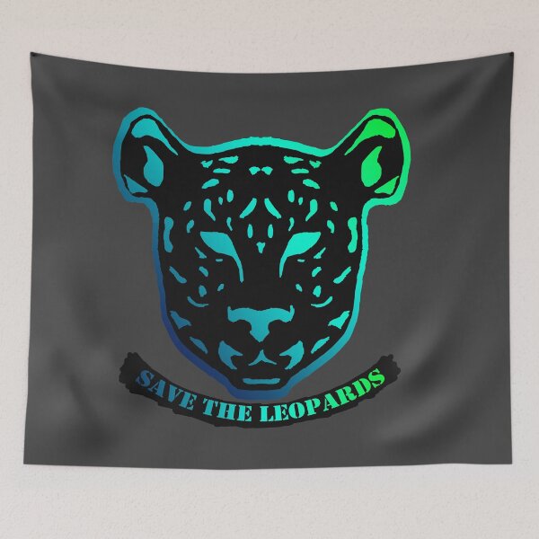 Item preview, Save The Leopards (Inverted) designed and sold by Ktebo425.