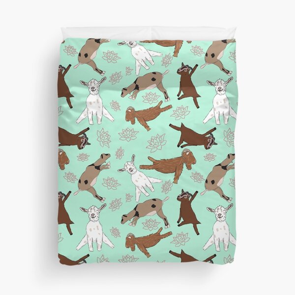 Item preview, Goat Yoga Pattern designed and sold by awkwarddesignco.