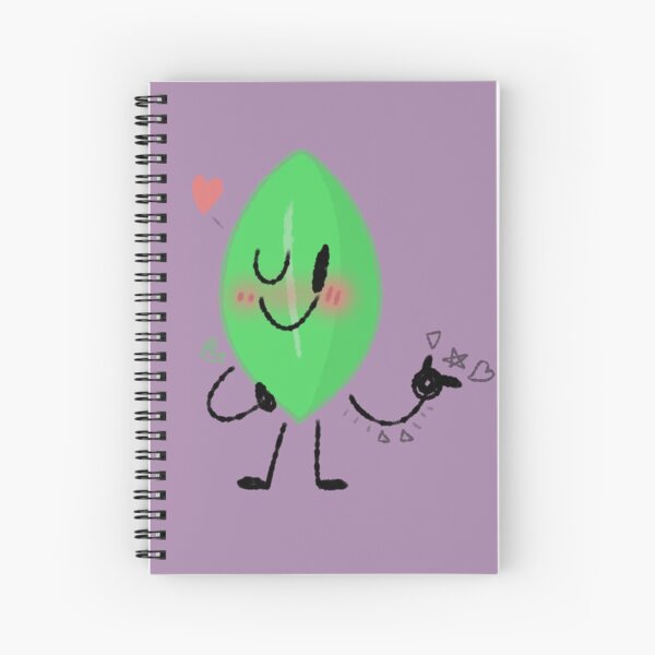 Leafy (from BFB) Spiral Notebook