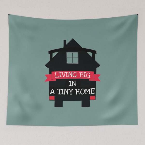 Item preview, Living Big In A Tiny House - Tinyhouse Movement - Small Home Living - Mobile Eco Home - Tiny House Nation - Tiny House Festival designed and sold by happygiftideas.
