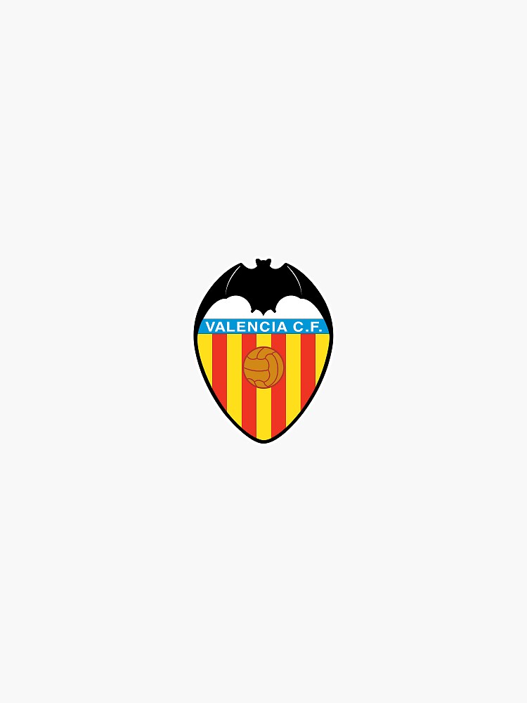 "VALENCIA CF" Sticker by evacastello | Redbubble