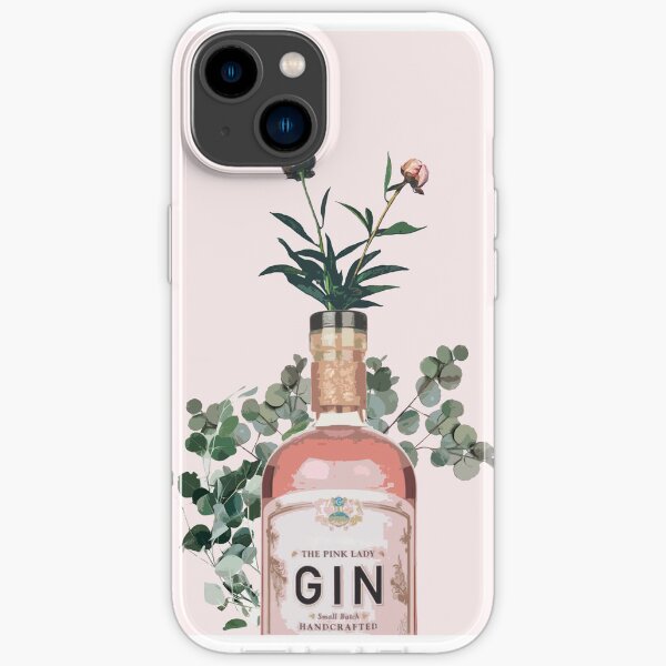 "Pink Gin Artwork" iPhone Case for Sale by Naomillustrates Redbubble