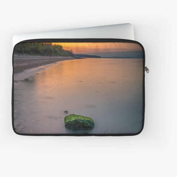 Rocky Woodside Bay Beach Isle Of Wight Laptop Sleeve