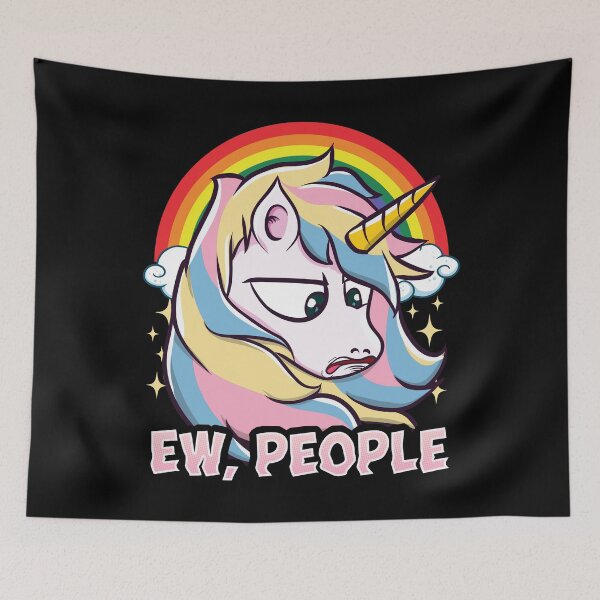 Item preview, Unicorn Squad Ew People Unicorn Funny Rainbow Unicorn designed and sold by nerdninja.