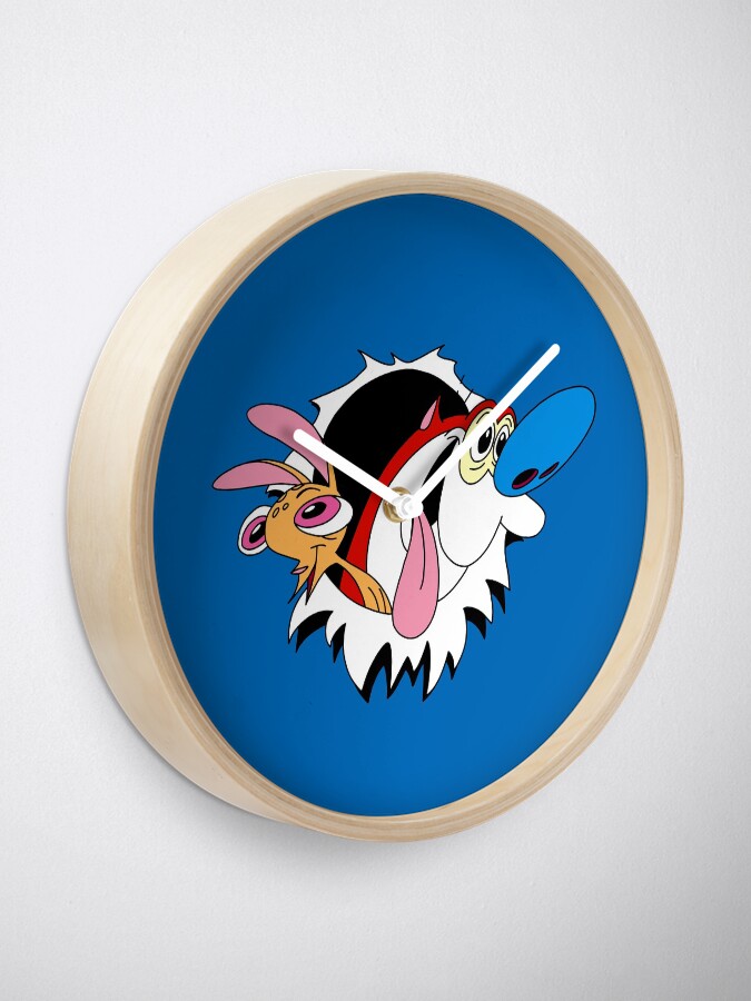 Alternate view of Ren and Stimpy // The Ren & Stimpy Show Clock