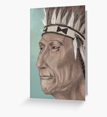 Chief Joseph Greeting Card