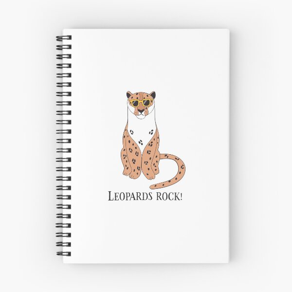 Item preview, Leopards Rock Funny Cute Leopard Love T Shirt designed and sold by DreamyPanda.
