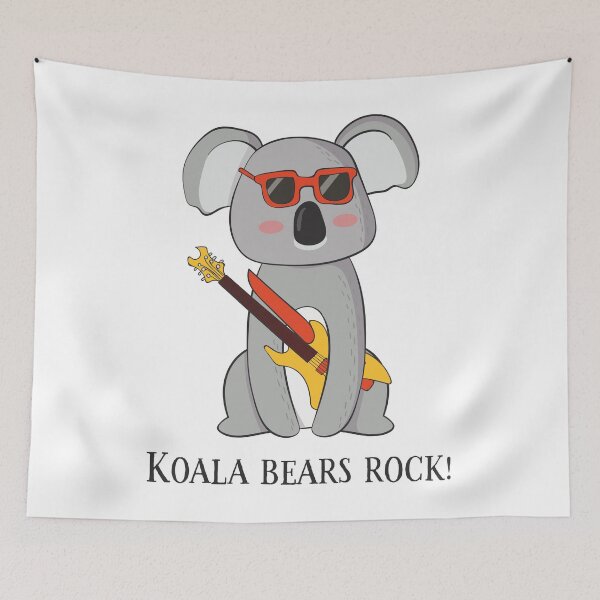 Item preview, Koala Bears Rock Funny Cute Koala Bear Love T Shirt designed and sold by DreamyPanda.