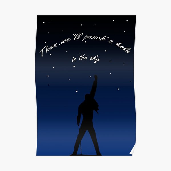 Then We'll Punch a Hole in the Sky Poster