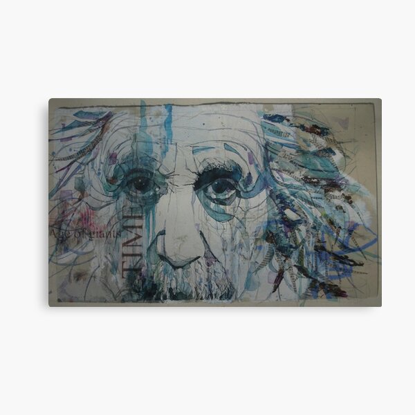 Albert Einstein - Age Of Giants Impression sur toile