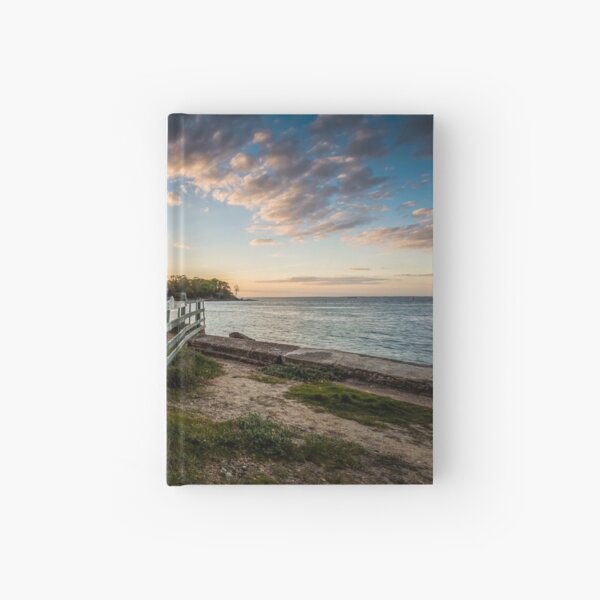 Fishbourne Sunset Isle Of Wight Hardcover Journal