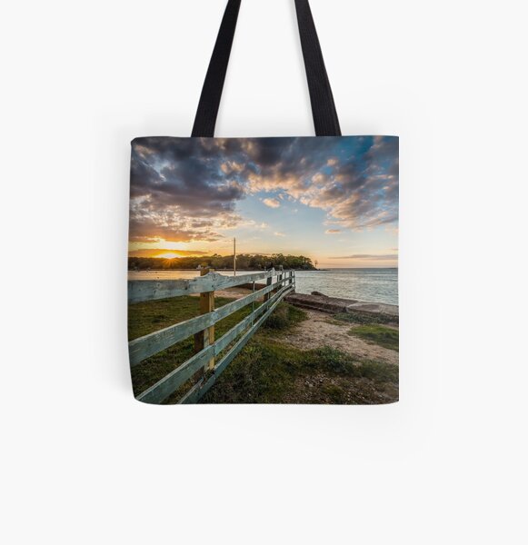 Fishbourne Sunset Isle Of Wight All Over Print Tote Bag