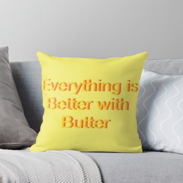 Item preview, Todo es mejor con mantequilla. designed and sold by Designtea.