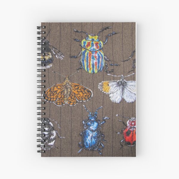 bug art Spiral Notebook
