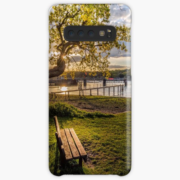 Seat Beside The Creek Fishbourne Isle Of Wight Samsung Galaxy Snap Case