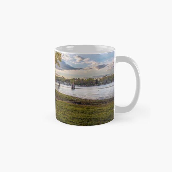 Seat Beside The Creek Fishbourne Isle Of Wight Classic Mug