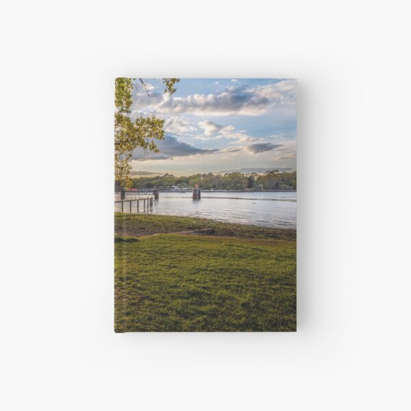 Seat Beside The Creek Fishbourne Isle Of Wight Hardcover Journal