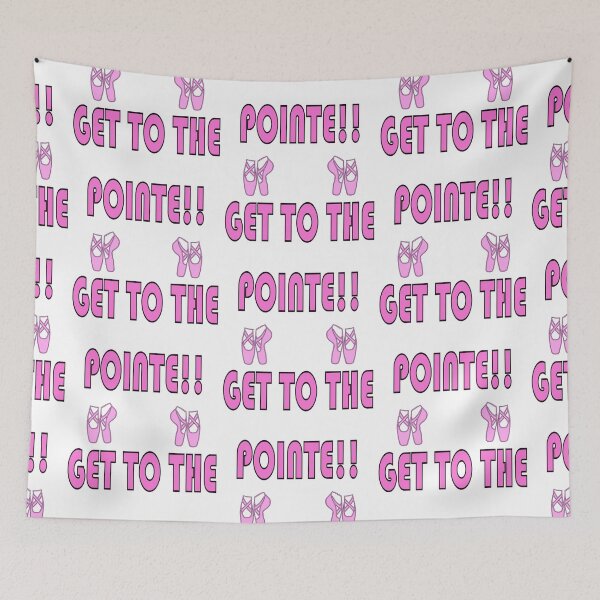 Item preview, Get to the Point - Funny Ballet Shirt designed and sold by celtgirlz.