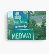 Medway: A short bio and an Ohio Scenic Byway Canvas Print