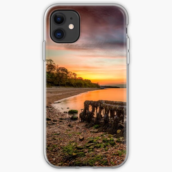 Woodside Beach Sunset Isle Of Wight iPhone Soft Case