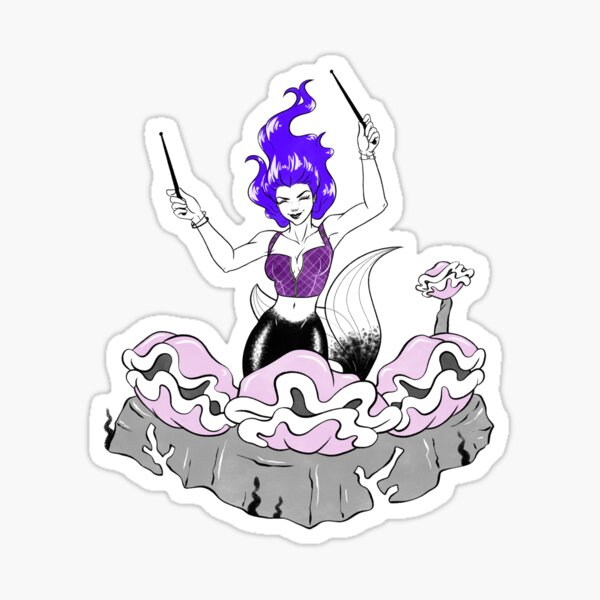 Undersea Jam Session Sticker