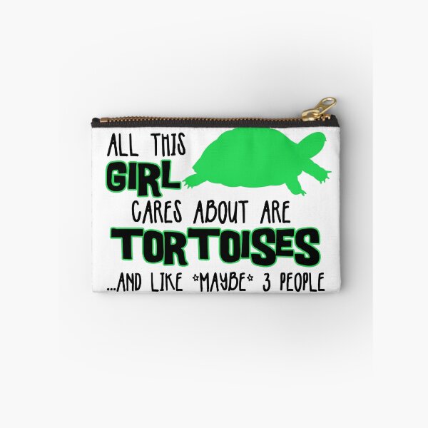Item preview, All this GIRL cares about are TORTOISES ...and like *maybe 3 people designed and sold by The Lemon Stationery & Gift .