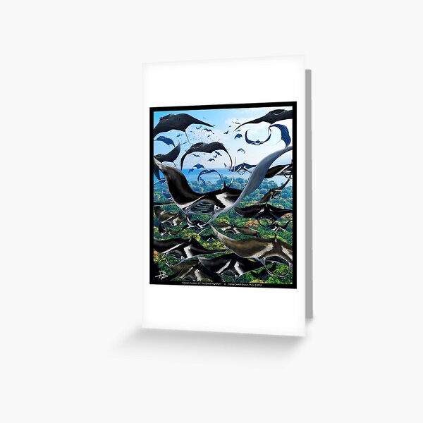 Ocean Invasion #7: The Great Migration Greeting Card