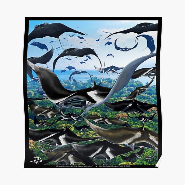 Ocean Invasion #7: The Great Migration Poster