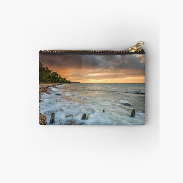 Item preview, Woodside Beach Surf Sunset Isle Of Wight designed and sold by manateevoyager.