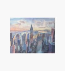 New York Art Board Print