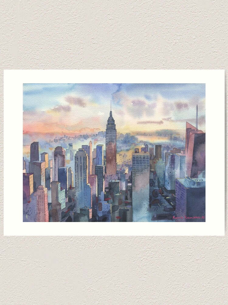 Alternate view of New York Art Print
