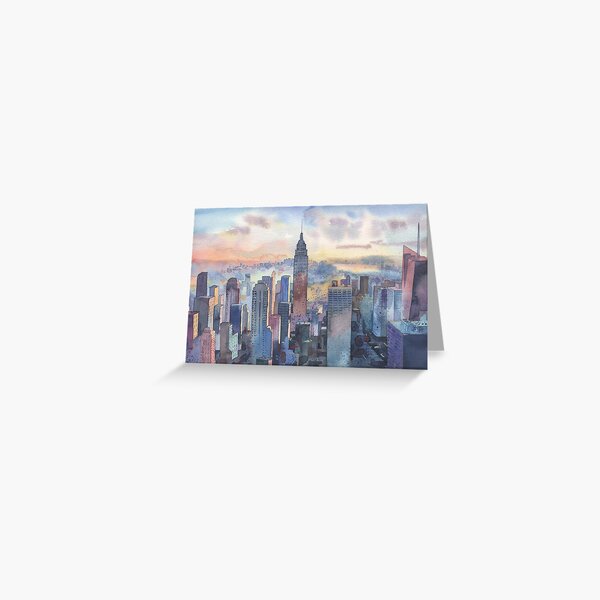 New York Grußkarte