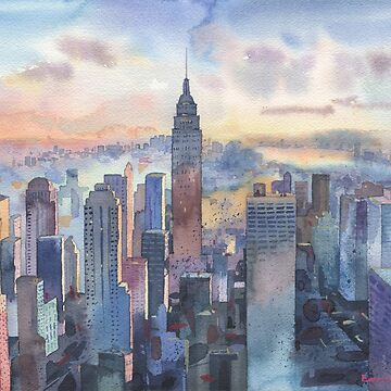 Artwork thumbnail, New York by Emma Reznikova