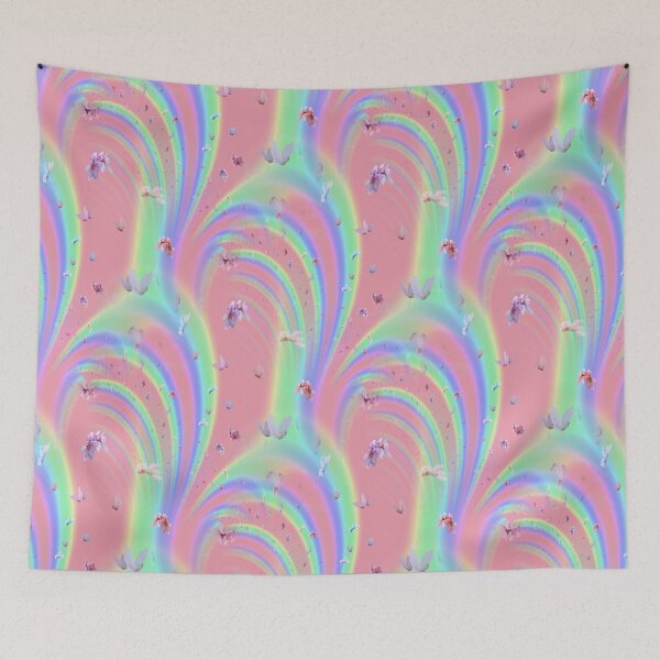 Artikelvorschau, Flowers Big and Small - Rainbow edition 2. entworfen und verkauft von MindTravel.