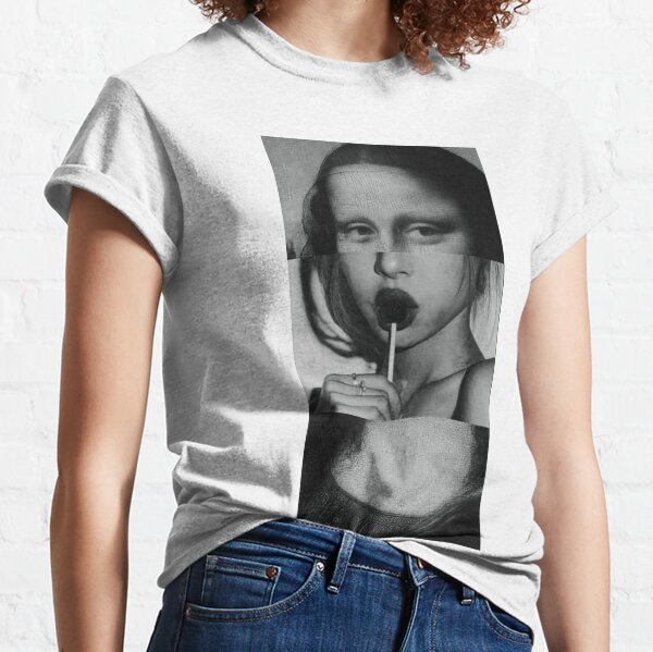 mona lisa t shirt lollipop